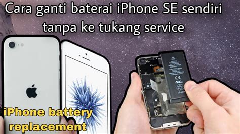 Maka dari itu apple menyarankan pengguna untuk datang ke gerai resmi apple. CARA GANTI BATERAI IPHONE SE , IPHONE 5, IPHONE 5S ...