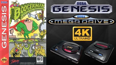 Boogerman A Pick And Flick Adventure Sega Genesis Gameplay