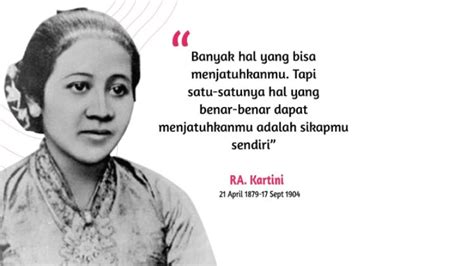 Quotes Inspiratif Ra Kartini Yang Cocok Untuk Status Media Sosial