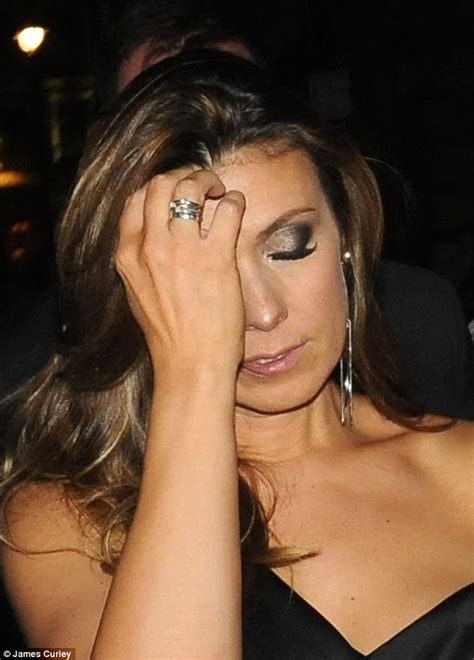 Kym Marsh Appears Worse For Wear After Itv Gala In London Daily Mail Online