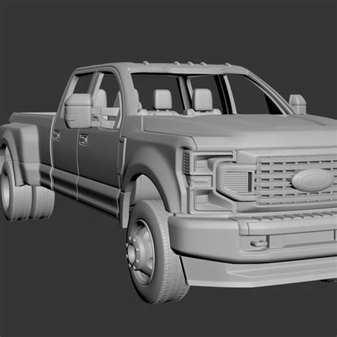 3d File Ford F 350 Dually 2022・model To Download And 3d Print・cults