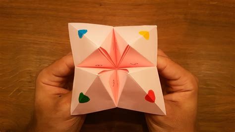 Things To Put In Fortune Teller Origami Origami