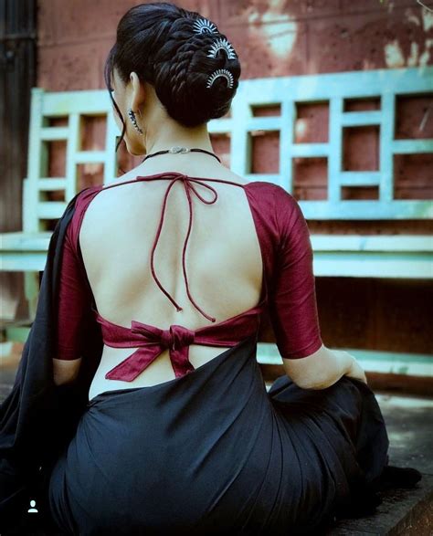 Top 10 Most Stylish Backless Blouse Designs Of Bollyw