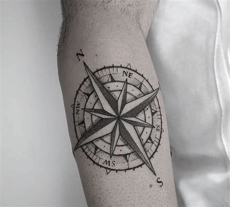 Details 79 Compass Rose Tattoo Men Thtantai2