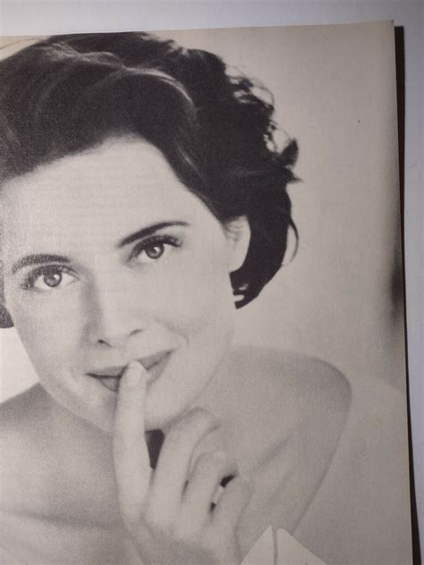 Lancome Vintage 1990s Print Ad Model Isabella Rossellini Fashion