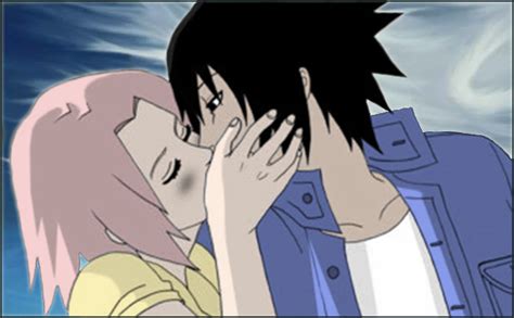 Sasusaku Kiss Coloured By Lordaxiis On Deviantart