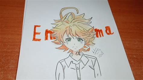 How To Draw Emma The Promised Neverland Part 2 Youtube