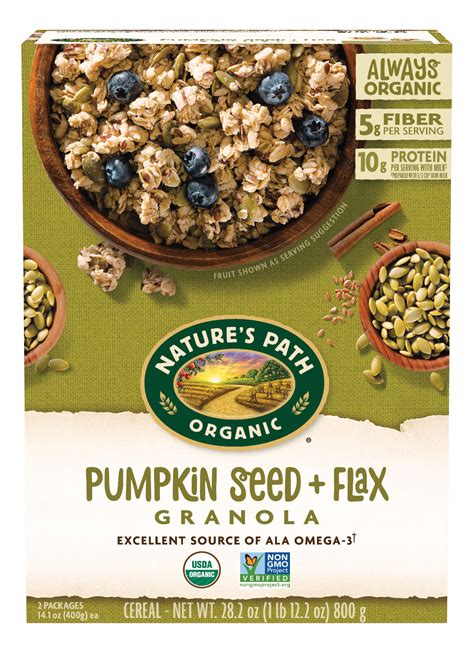 Nature S Path Organic Granola Pumpkin Seed Flax Oz Walmart Com Walmart Com