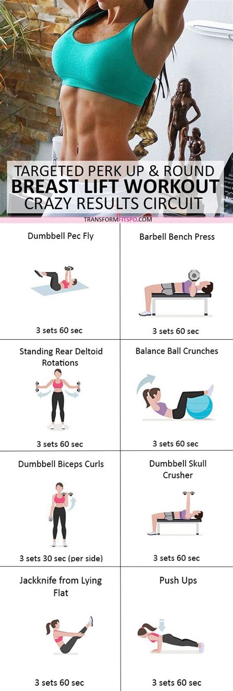 Lift And Tone Women S Chest Workout For A Perkier Bust