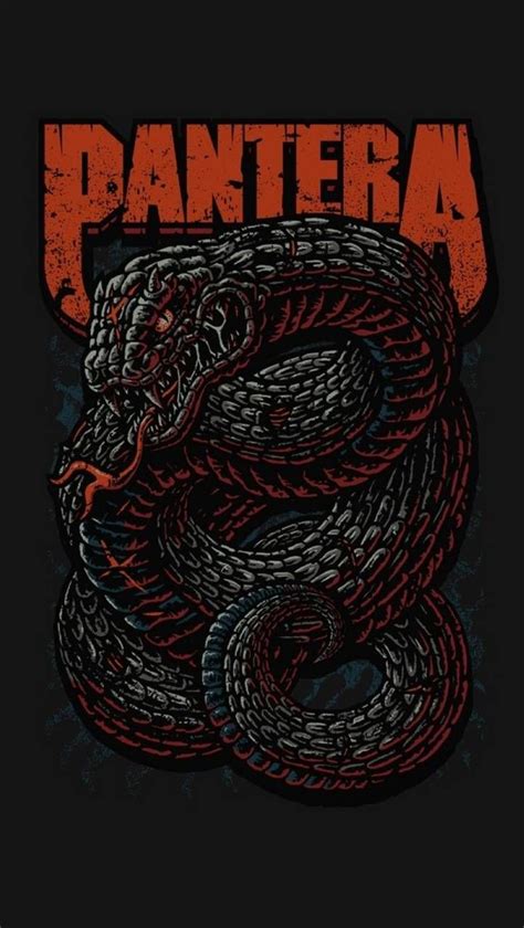 Pantera Band Wallpapers Rock Band Posters Goth Wallpaper