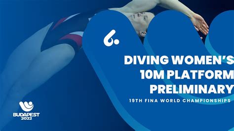 Full Event Diving Women 10m Platform Prelim Finabudapest2022