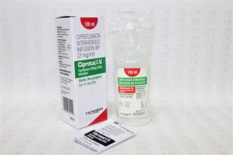 Ciprofloxacin Intravenous Infusion Bp Manufacturers Exporters India