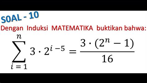 Contoh Soal Induksi Matematika Pertanyaan Jawaban Hot Sex Picture