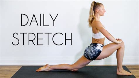 Min Daily Stretch Routine Full Body Stretch For Flexibility