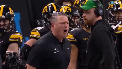 Brian Ferentz Flipped Out After Iowa Got Screwed On Terrible Call