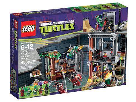 Lego Teenage Mutant Ninja Turtles 79103 Turtles Hauptquartier 2013