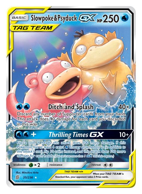Maybe you would like to learn more about one of these? Pokemon TCG Director Explains Why The New Slowpoke & Psyduck Tag Team GX Card Is So Powerful ...