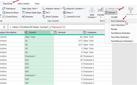 Power Query Extracting Left 2 Characters From A Column Excel Tips