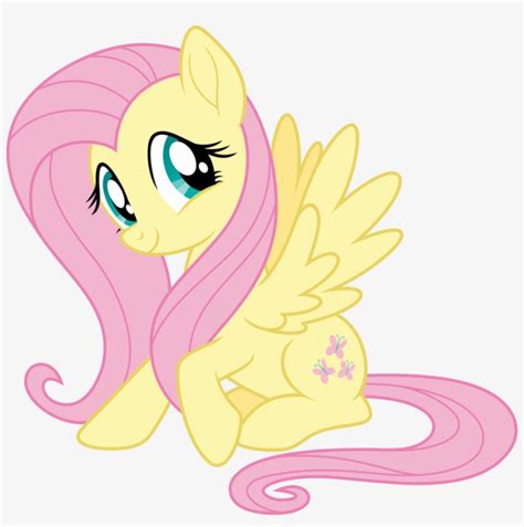 Fluttershy Images Mlp Fim New Fluttershy Happy Vector My Little Pony