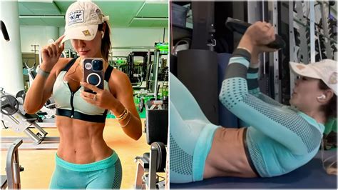 Criticaron A Ninel Conde Por Hacer Ejercicio Con Leggins Rotos “¿ya Fueron A Entrenar Hoy