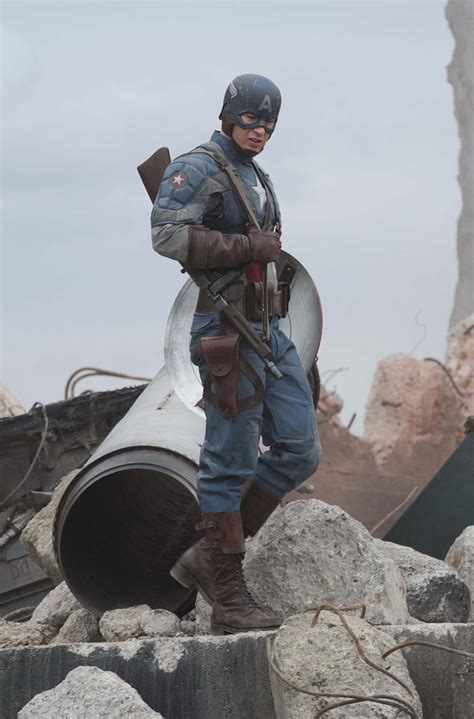 A Nice New Image Of Chris Evans In Captain America The First Avenger
