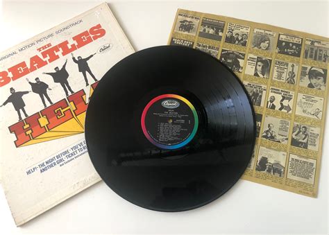 The Beatles Help Original Motion Picture Mas 2386 Soundtrack 1965 Vinyl