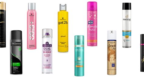 10 Of The Best Strong Hold Hairsprays