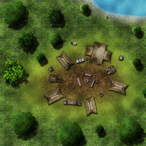 Dd Bandit Camp Map Maping Resources