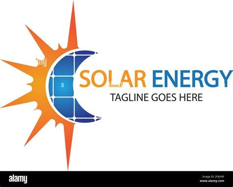 Sun Solar Energy Logo Design Template Solar Tech Logo Designs Stock
