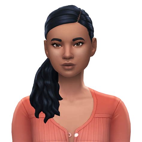 Fleur Hair Create A Sim The Sims 4 Curseforge