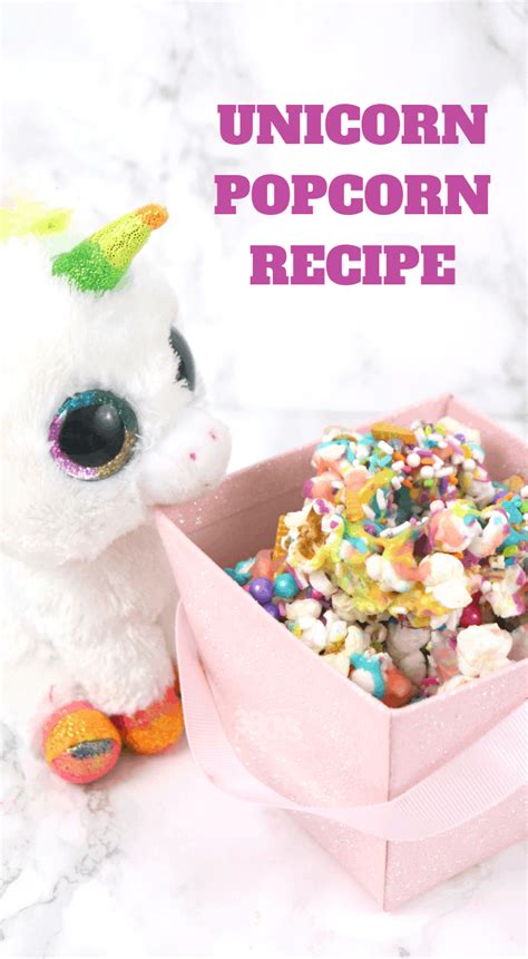 Gourmet Unicorn Popcorn Recipe