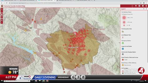 Interactive Map Kincade Fire Evacuation Zones Power Shutoffs Areas