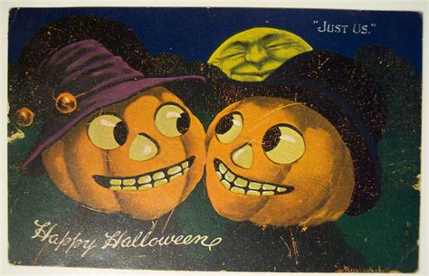 32 Lovely Vintage Halloween Postcards That Make You Feel Warm And