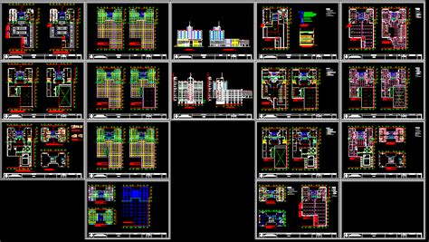 Highrise Convention Hotel Dwg Block For Autocad • Designs Cad
