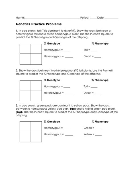 Some of the worksheets for this concept are incomplete dominance work answers, incomplete and codominance work name, genetics punnett squares practice packet answers. Genotypes And Phenotypes Worksheet - Promotiontablecovers