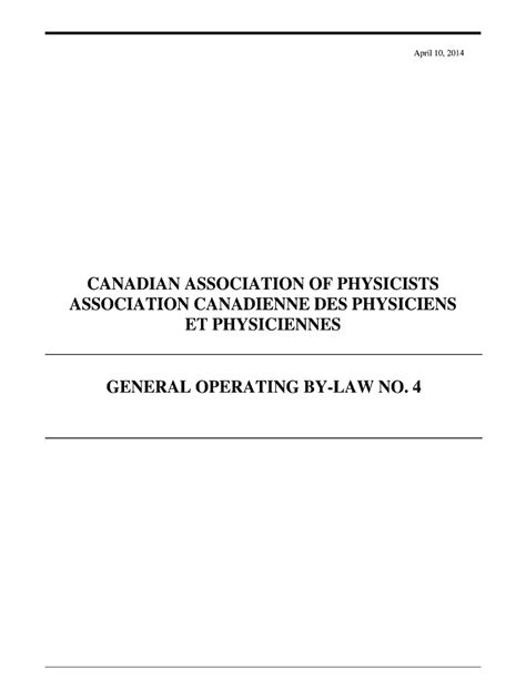 Fillable Online Canadian Association Of Physicists Association