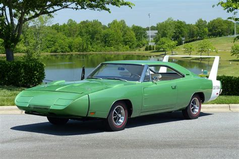 One Of 34 Bright Green 1969 Dodge Charger Daytona Going To Auction At