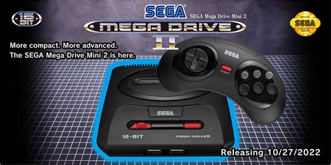The Sega Mega Drive Mini 2 Release Date Games List And More Update