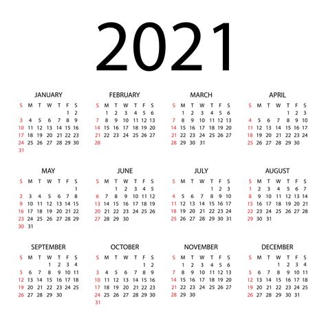 Calendario Anual 2021 Imprimible Gratis Plantilla De Calendario Para Porn Sex Picture