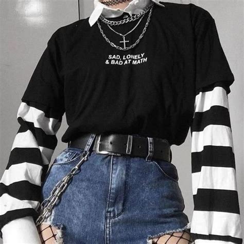 E Girl Clothing Vsco Girl Shirt E Girl Shirt Gothic Shirt Grunge