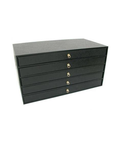 5 Drawer Jewelry Organizer Storage Display Case Box Buy Online At Best