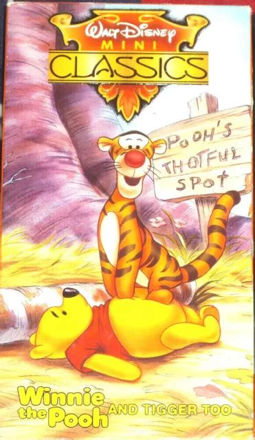 Winnie The Pooh And Tigger Too Vhs Walt Disney Home Video Tape My Xxx