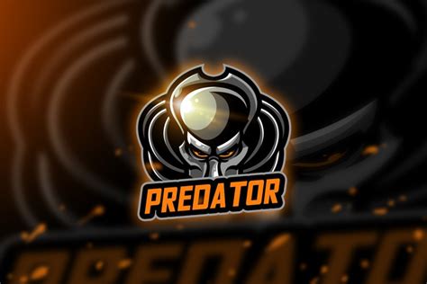 Predator Thr Mascot And Esport Logo