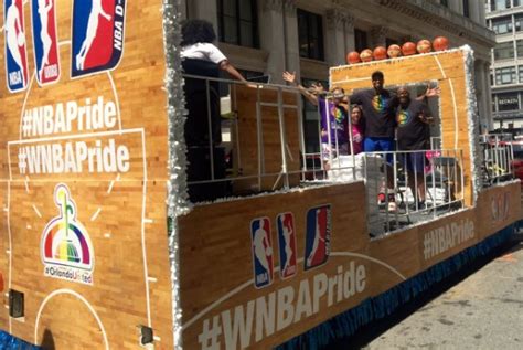 Nba And Wnba Participate In Nyc Pride Parade Show Support For Lgbt Community The Washington Post
