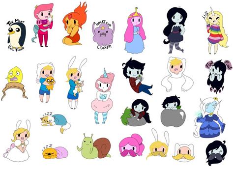 Adventure Time Chibi Drawings