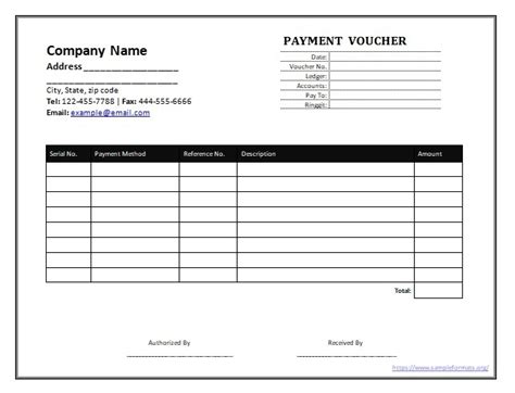 Establishing new cost centers (xls). Payment Voucher Templates | 17+ Free Printable Word, Excel ...