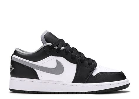 Nike Air Jordan 1 Low Black White Grey Gs Satın Al 553560 040