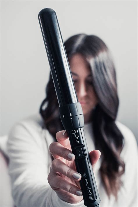 how to curl your hair with a wand pine barren beauty nume 5 in one curling wand 1 25 inch