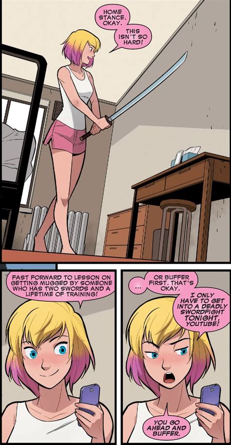 ~gwenpool This Would Totally Be Me If I Was Ever Put