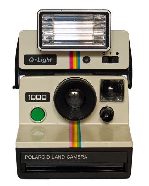 All Sizes Polaroid Land Camera 1000 Q Light Electronic Flash Front